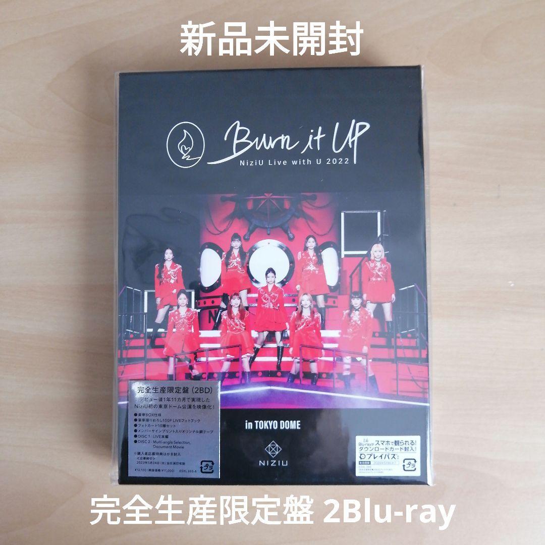 新品未開封★NiziU Live with U 2022 “Burn it Up” in TOKYO DOME (完全生産限定盤) (特典なし) [Blu-ray] NiziU (出演) ブルーレイ_画像1