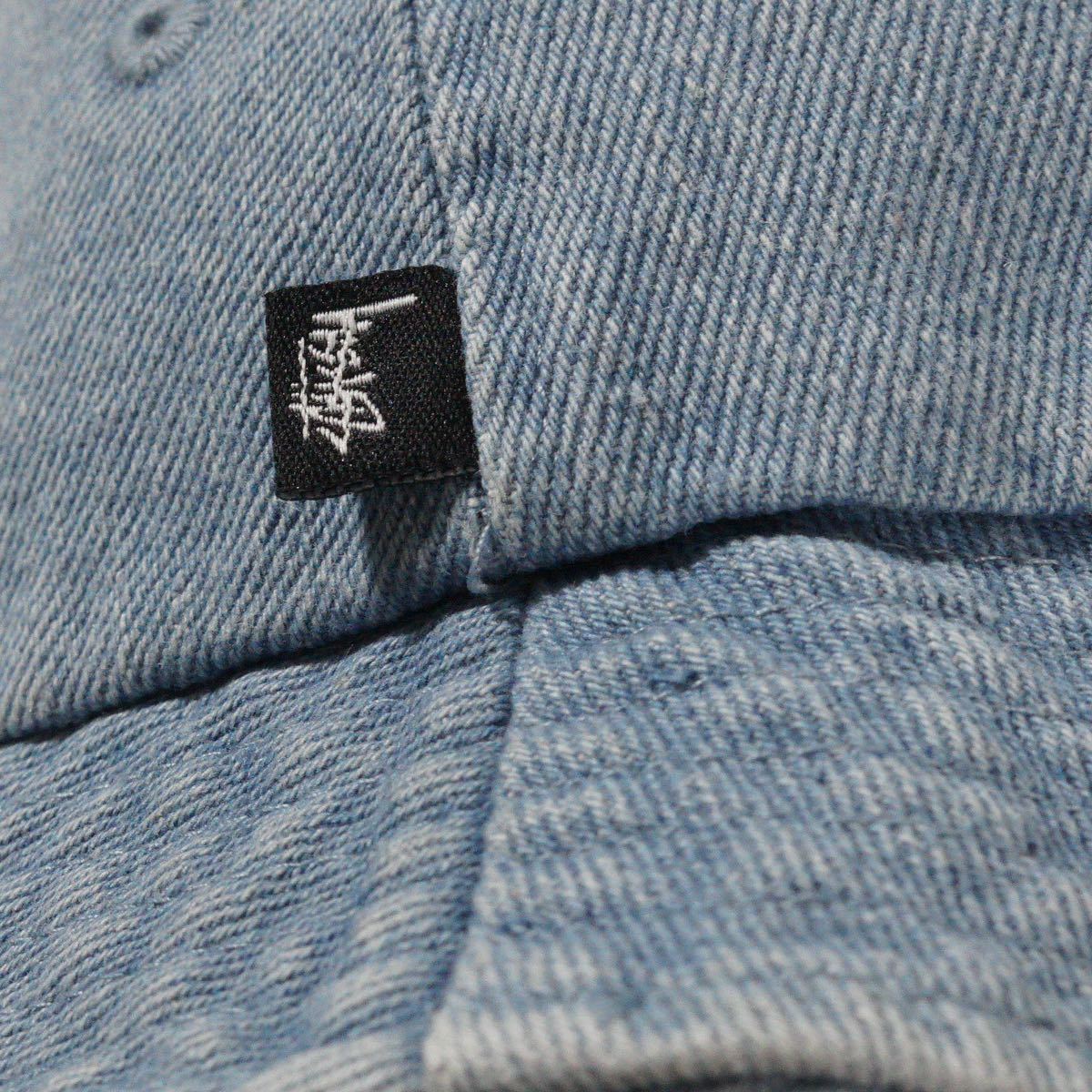 ◆日本未発売◆STUSSY Denim Stock バケットハット　ホワイトロゴ　ステューシー　デニムハット　CAP_画像5