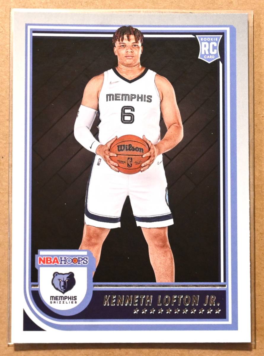 KENNETH LOFTON JR. (ケネス・ロフトン・ジュニア) 2022-23 HOOPS ルーキー トレーディングカード 271 【NBA,グリズリーズ,GRIZZLIES】_画像1