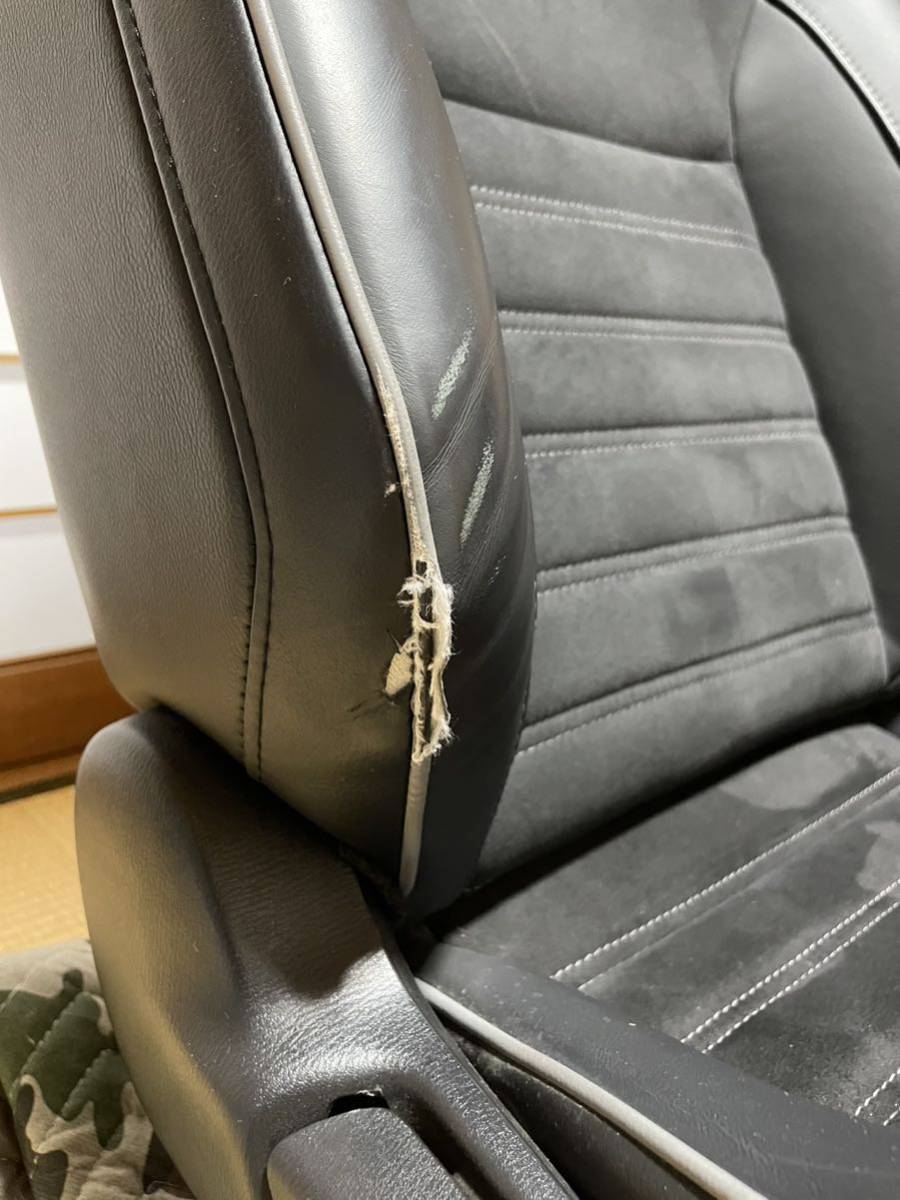 1000スタ　純正　RECARO レカロシート マツダ ND　ロードスター RS　右側　運転席　BOSE　_画像2