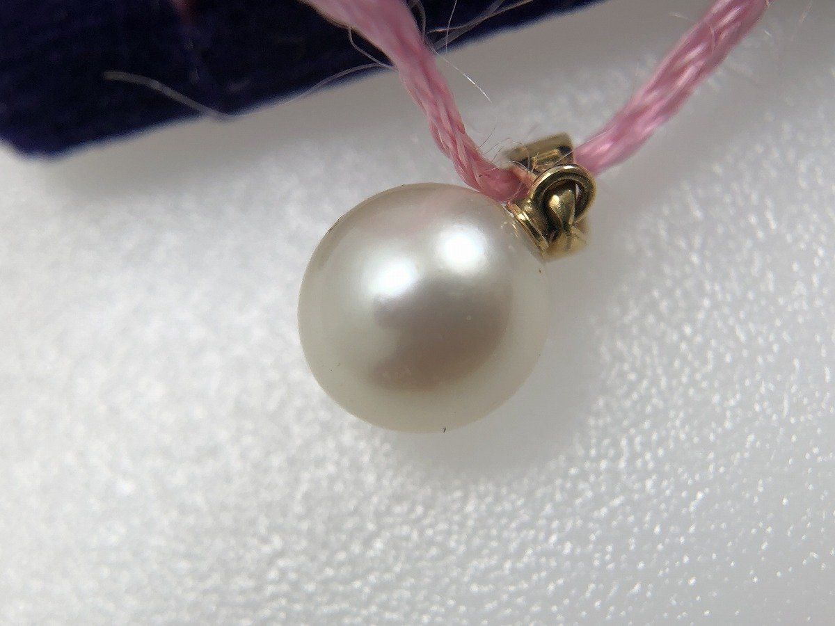 2022新入荷 MIKIMOTO ミキモト K14 パール ペンダントトップ 約8.1mm
