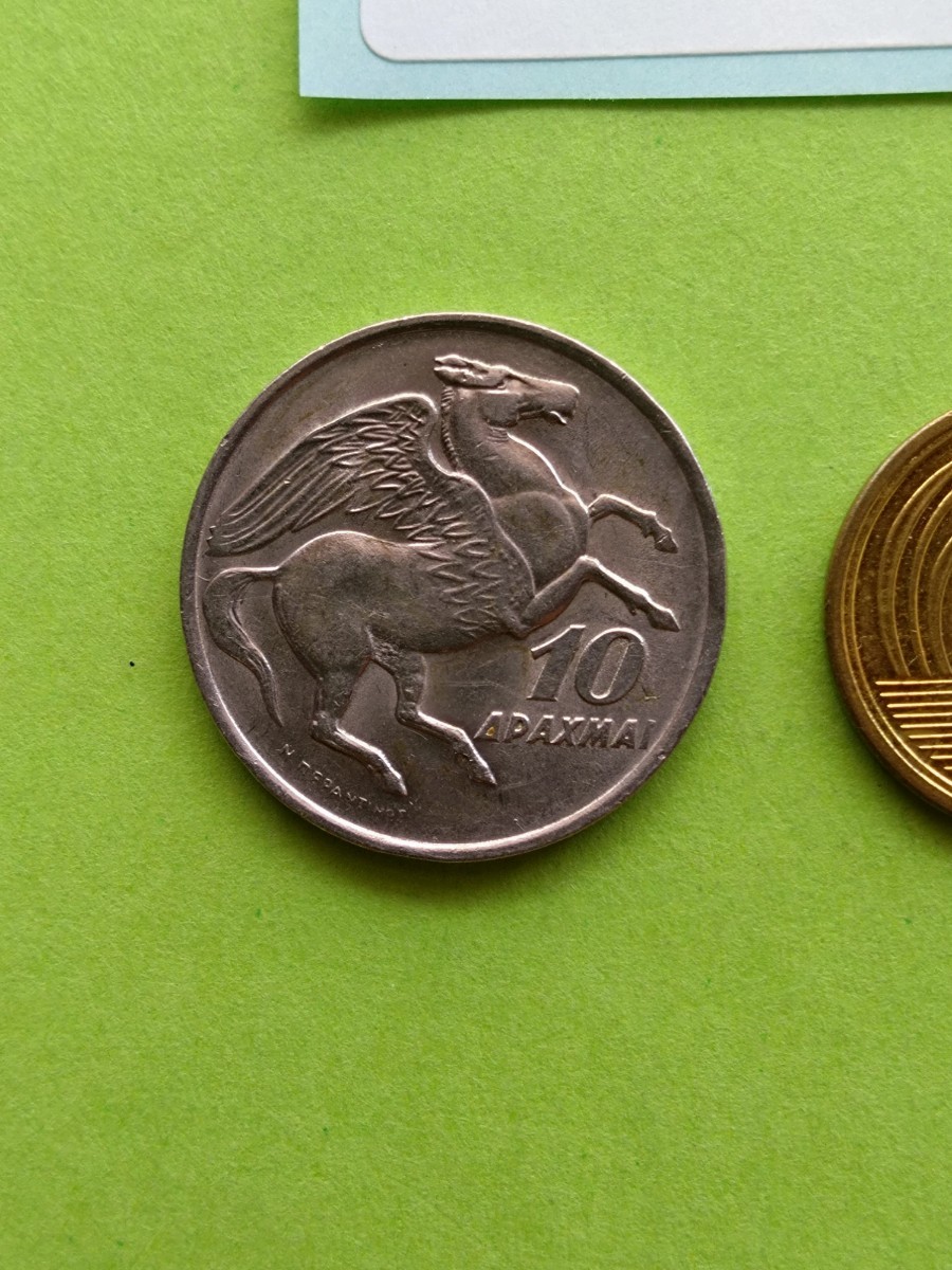 外国コイン ギリシャ (Rー２４７) １０ドラクマ硬貨 １９７３年 ペガサス(ヨーロッパ)｜売買されたオークション情報、ヤフオク!  の商品情報をアーカイブ公開