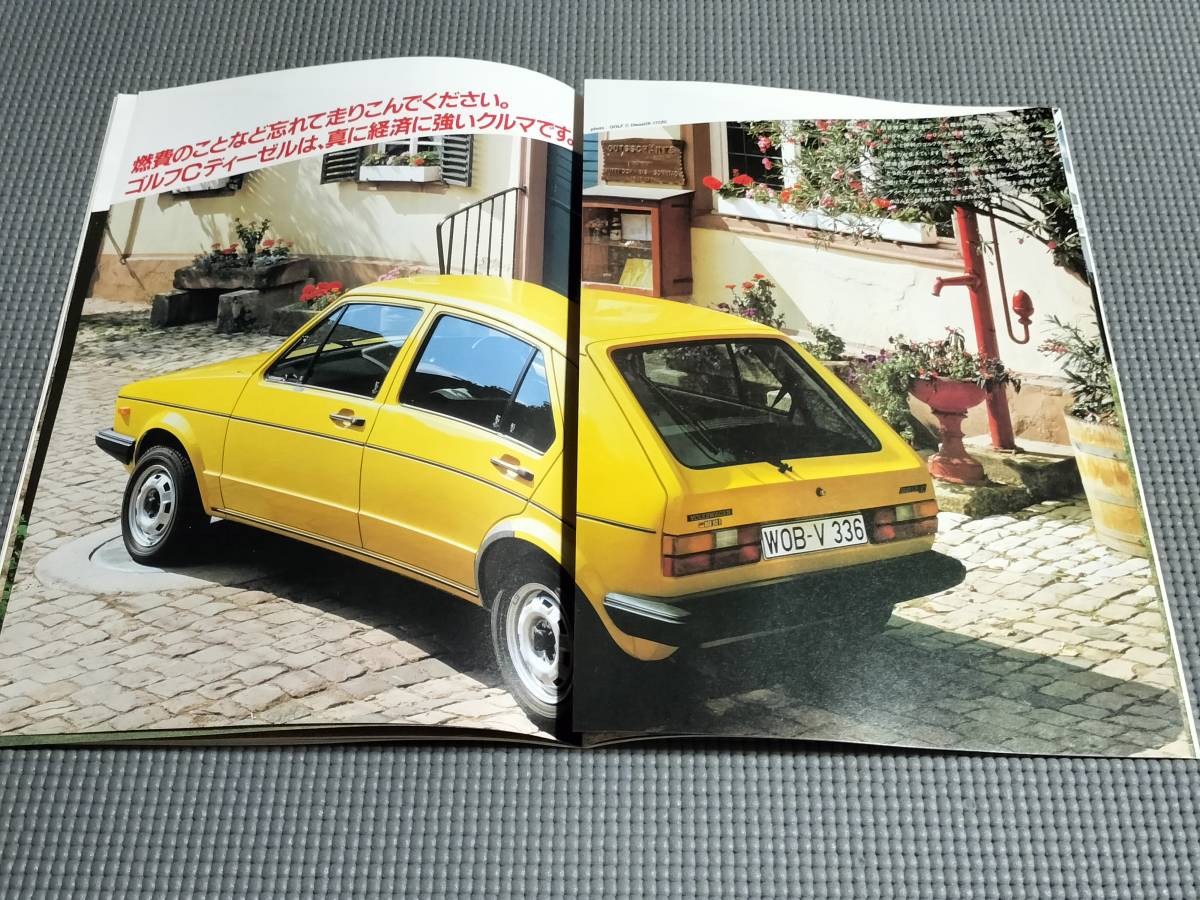  Volkswagen Golf Ⅰ catalog 1983 year Golf cabriolet 