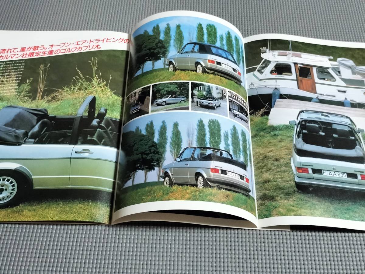  Volkswagen Golf Ⅰ catalog 1983 year Golf cabriolet 