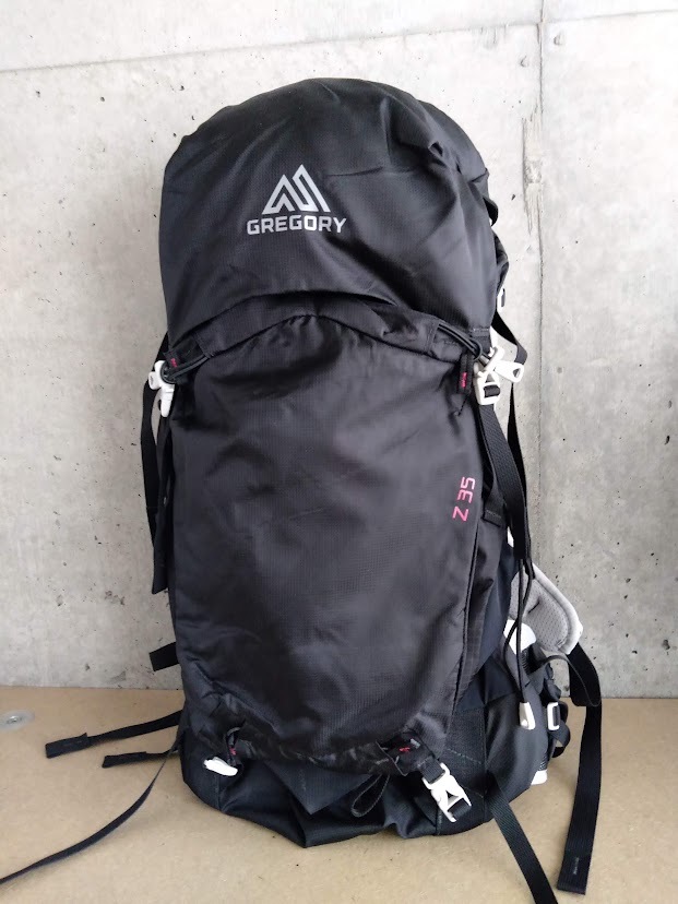 ○GREGORYZ 35 グレゴリー レインカバー付属 ＃ZULU -