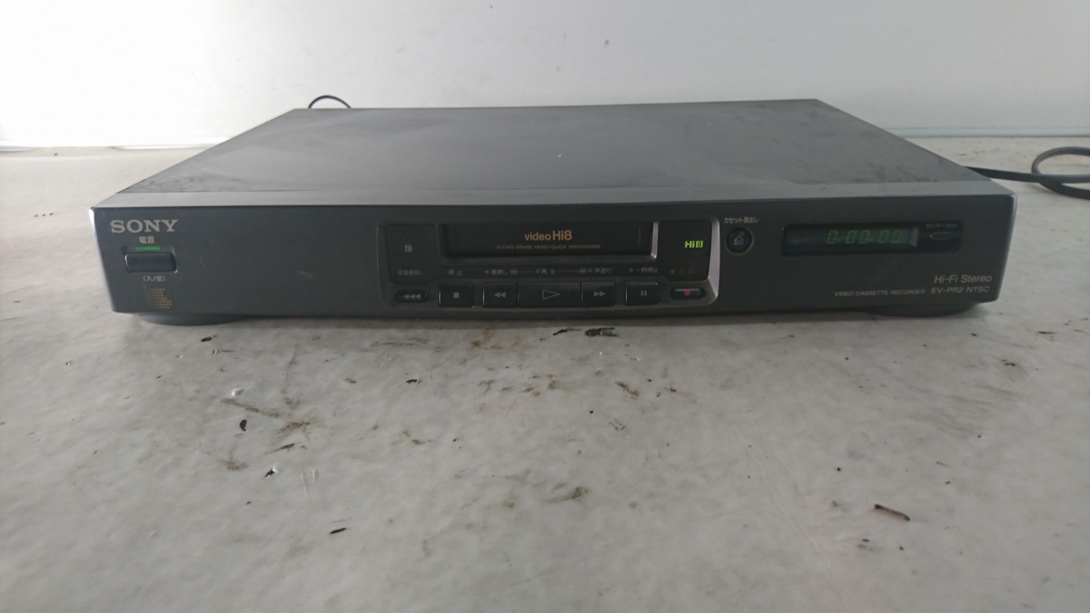 a10-015 □SONY ソニー EV-PR2 カセットレコーダー 8ミリビデオデッキ