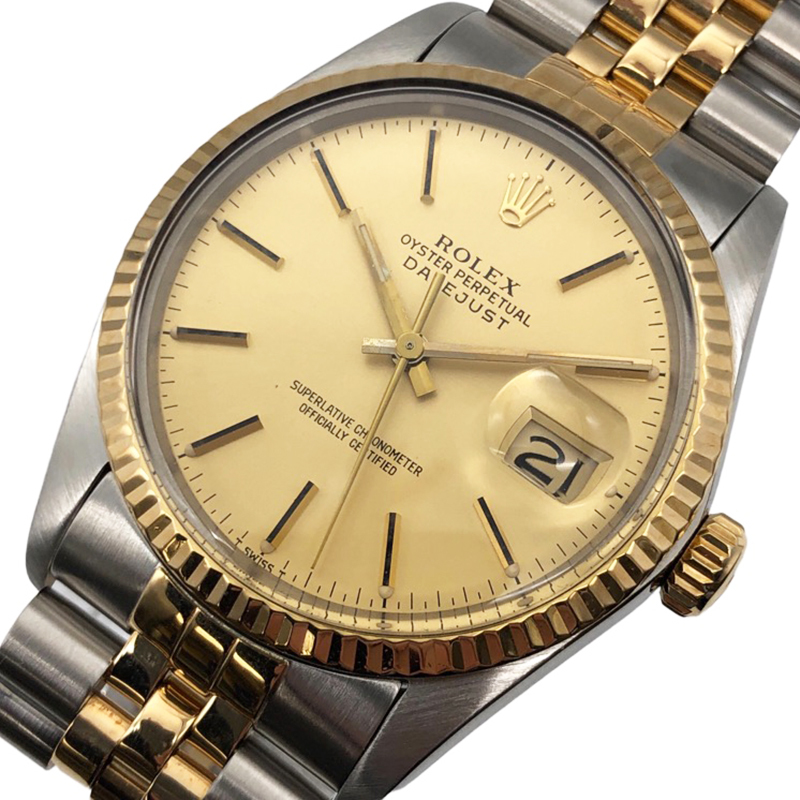 最高級のスーパー 85番台 デイトジャスト ROLEX ロレックス 16013 中古