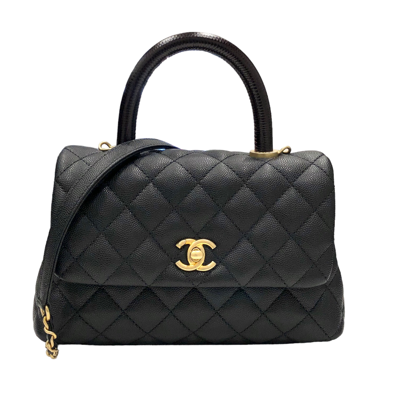 CHANEL Coco Handle XS 2way Shoulder HandBag A92990 Caviar leather