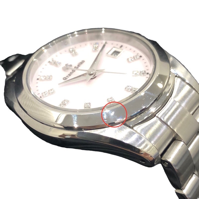 セイコー SEIKO Grand Seiko 　エレガンスコレクション ピンクシェル STGF277 SS 腕時計 レディース 中古_画像9