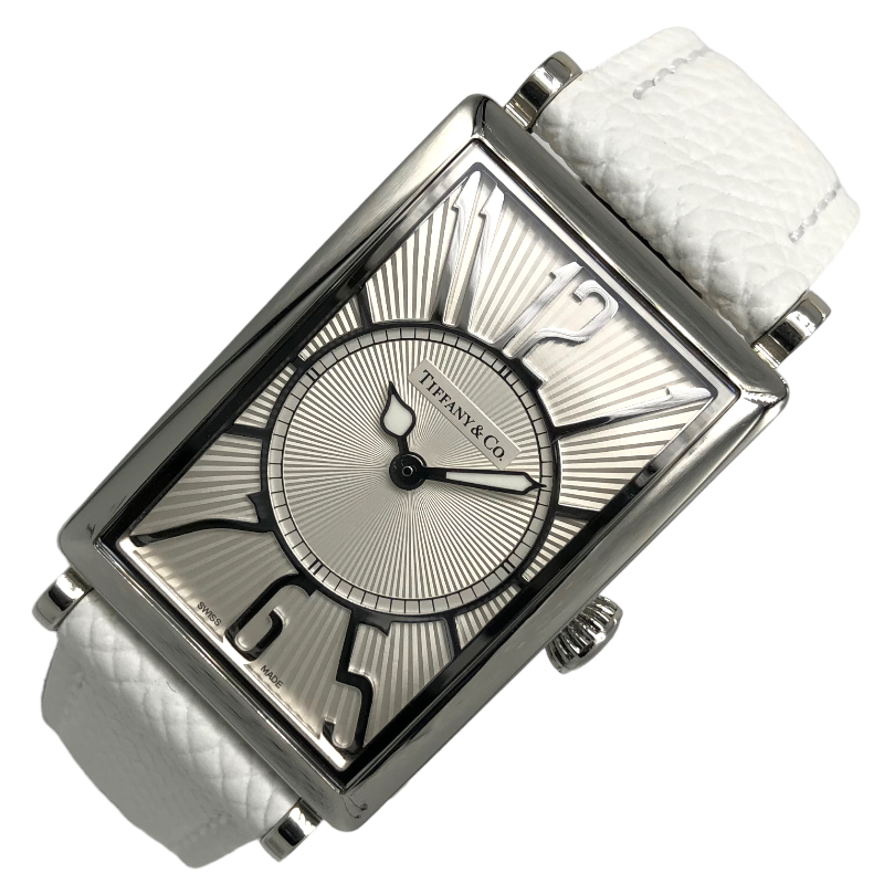 ティファニー TIFFANY＆CO ギャラリー Z3002.10.10A21A SS/レザー社外ベルト 腕時計 レディース