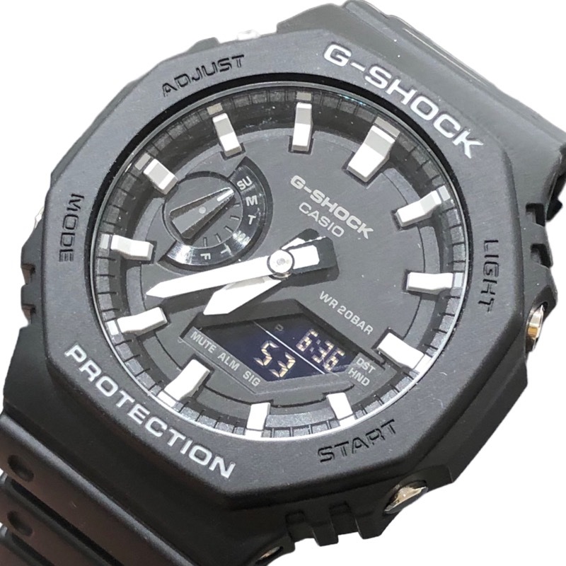 人気の カシオ CASIO 中古 メンズ 腕時計 カーボン／樹脂 GA-2100-1AJF