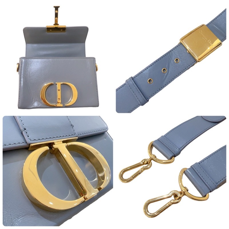  Christian * Dior Christian Dior 30 monte -nyu shoulder bag 01-RU-1129 leather shoulder bag lady's used 