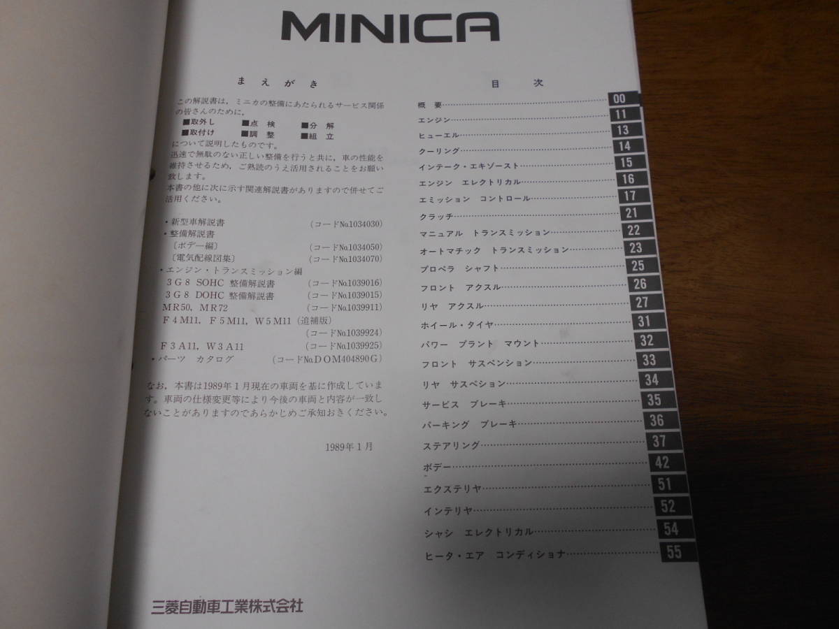 A6433 / Minica MINICA M-H21V.H26V E-H21A.H26A инструкция по обслуживанию 89 - 1