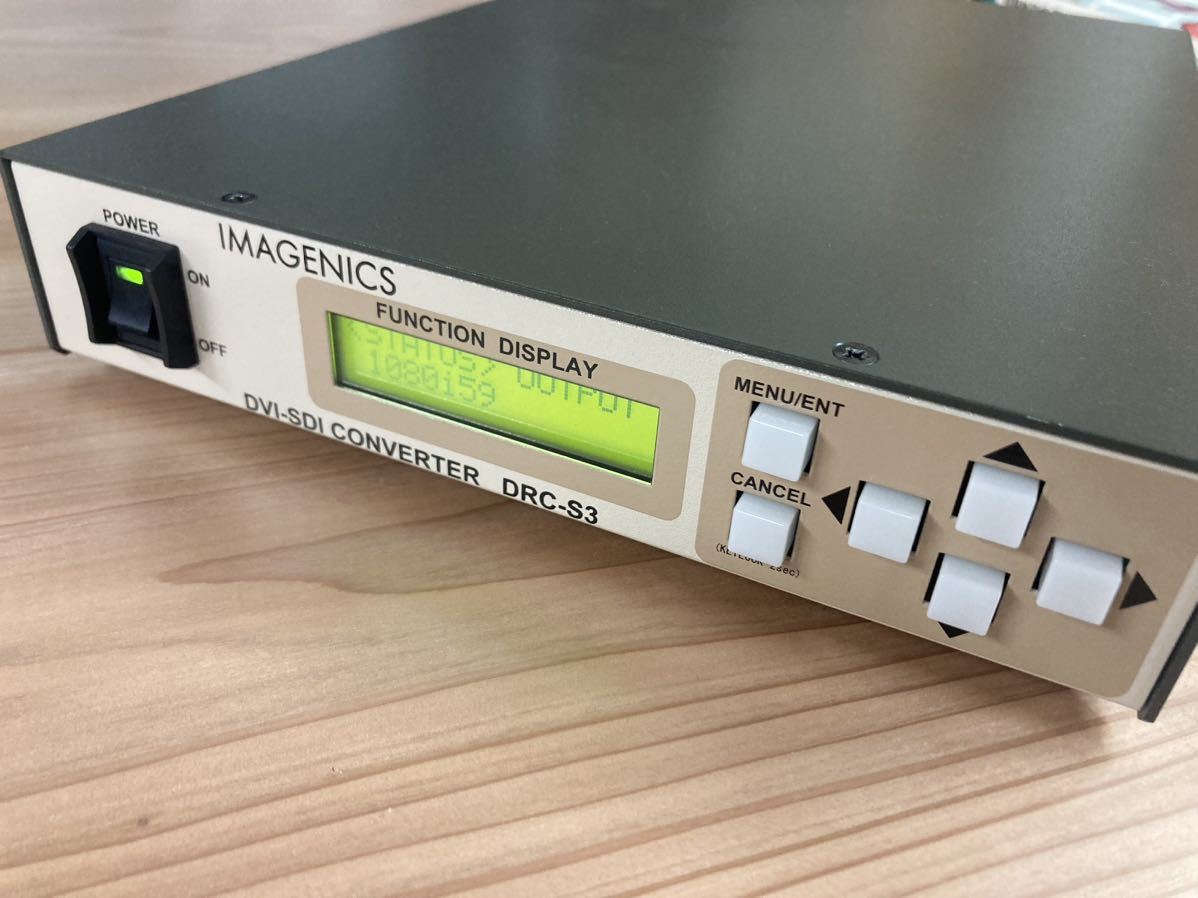 IMAGENICS スキャン コンバーター　DRC-S3 DVI-SDI変換　HDMI