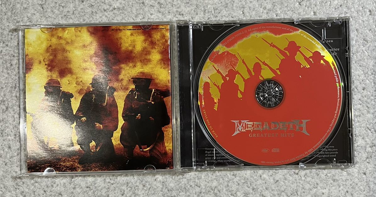 MEGADETH メガデス　PEACE SELLS…B UT WHO'S BUYING? ヘヴィメタル　KILLING IS MY BUSINESS … ベスト盤　GREATEST HITS メタル CD_画像7