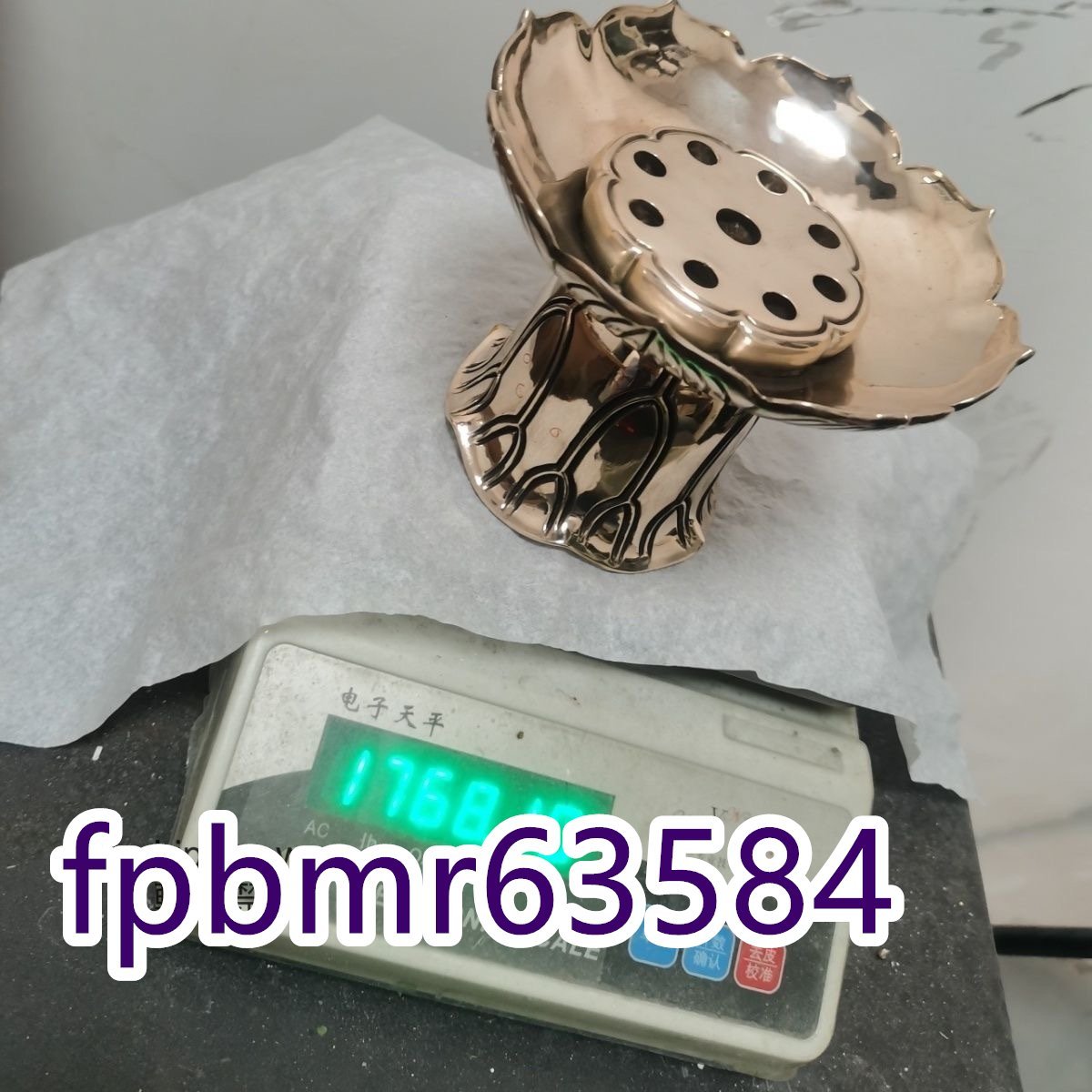 品質保証☆ 聖天法具 聖天用品 寺院用仏具 真鍮製磨き仕上げ 天 品質保証☆ 聖天法具 聖天用品 寺院用仏具 真鍮製磨き仕上げ 天