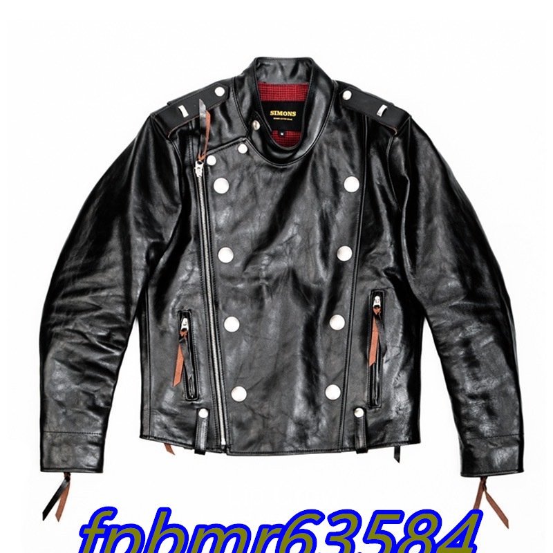 肌触りがいい 茶芯ホースハイド 特売★ 50's L(38) ブラック センチネラ 馬革サイズ選択可 フルグレインレザー ライダース 姫路レザー 1.3mm J-31タイプ Lサイズ 肌触りがいい 茶芯ホースハイド 特売★ 50's L(38) ブラック センチネラ 馬革サイズ選択可 フルグレインレザー ライダース 姫路レザー 1.3mm J-31タイプ Lサイズ