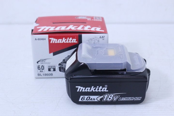 ●【未使用】makita マキタ BL1860B バッテリ 18V 6.0Ah【20386913】
