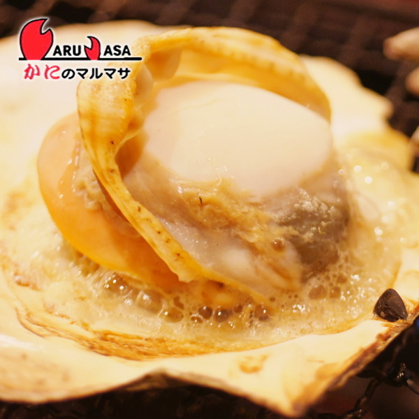 【かにのマルマサ】北海道産 活ホタテ貝 3キロ詰 よつ葉バター2個セット_画像3