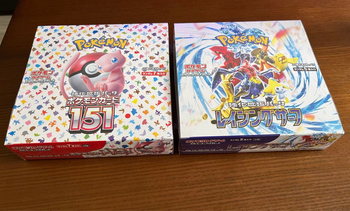 ポケモンカード 151 レイジングサーフシュリンク付き未開封BOX|PayPay