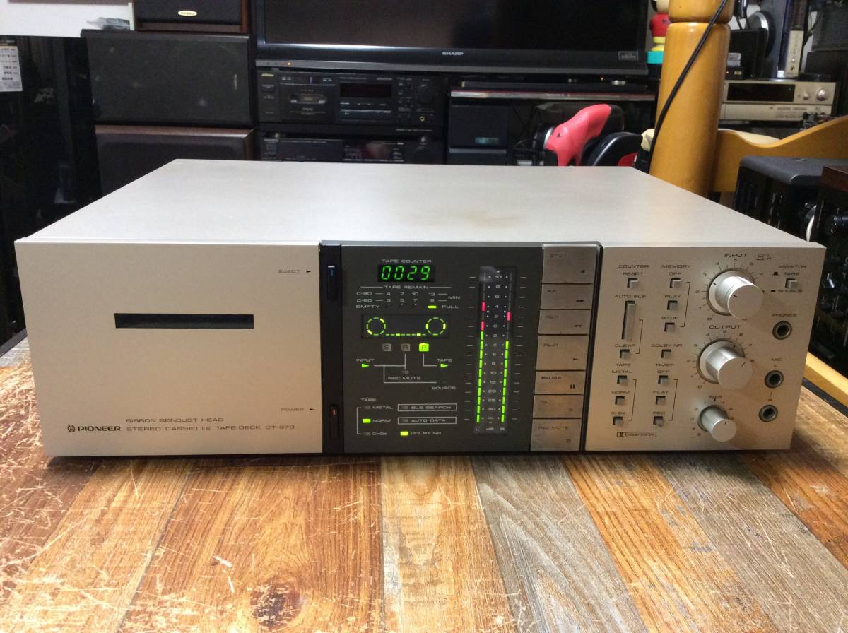 Yahoo!オークション - 動作品 Pioneer CT-970 Yahoo!オークション - 動作品 Pioneer CT-970