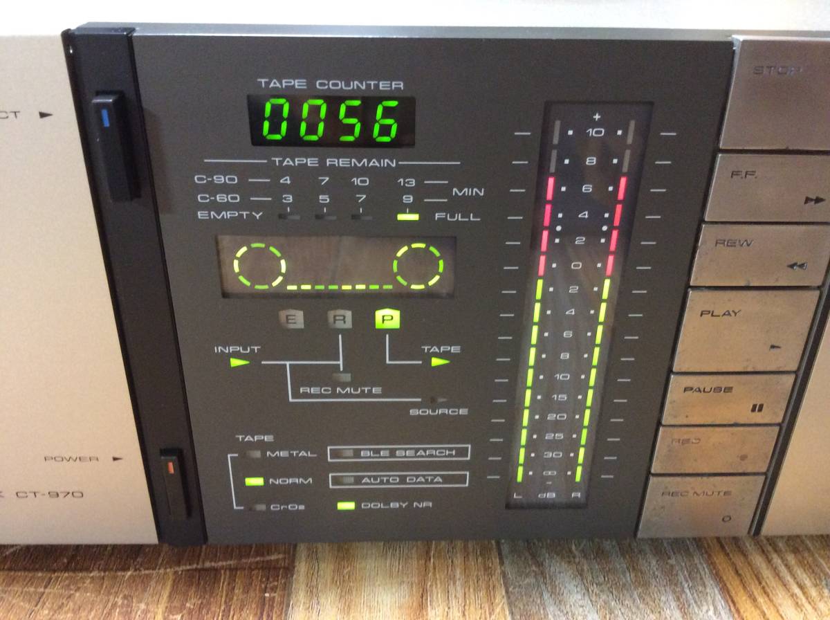Yahoo!オークション - 動作品 Pioneer CT-970 Yahoo!オークション - 動作品 Pioneer CT-970