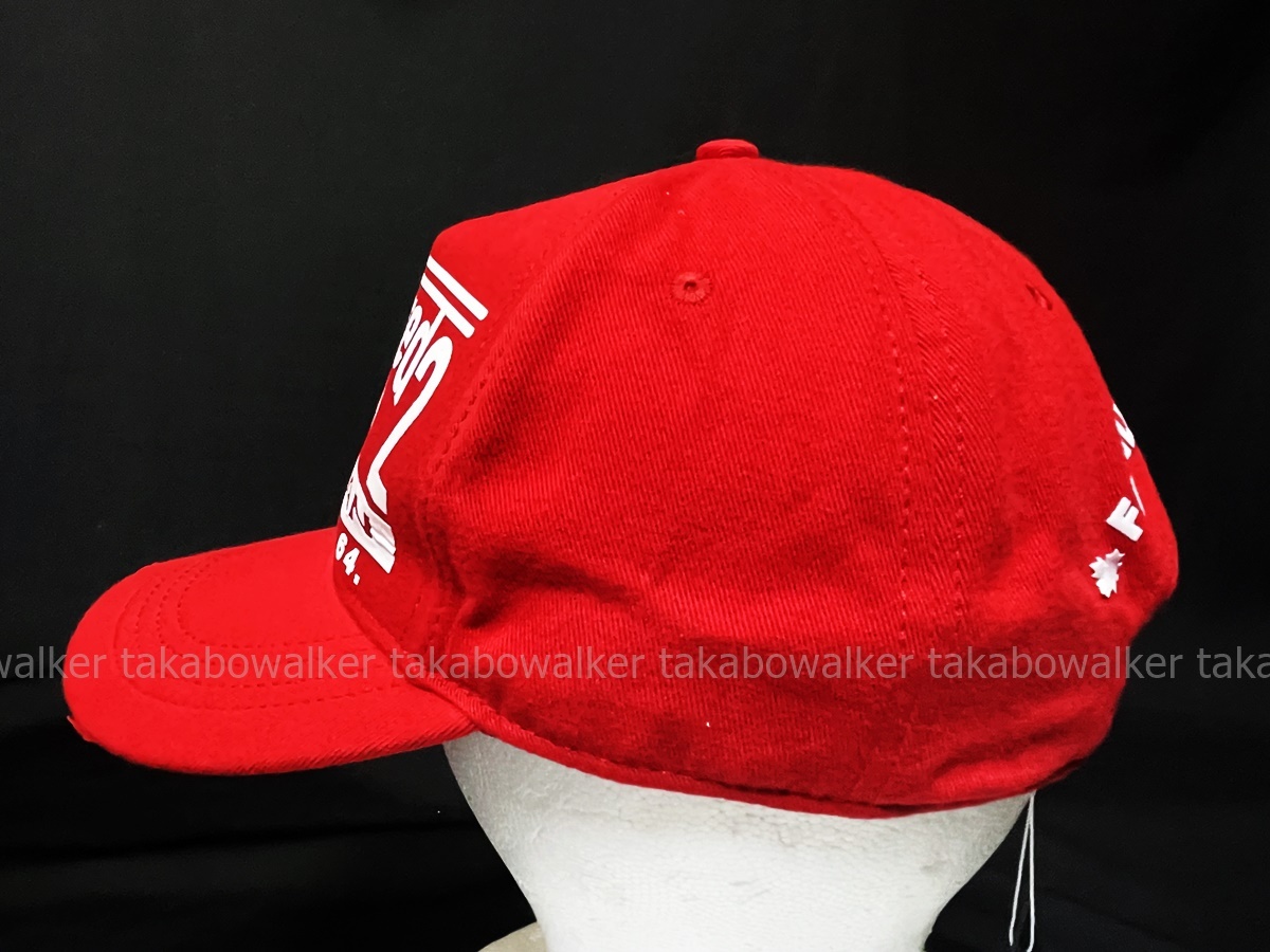 DSQUARED2　ディースクエアード　BASEBALL CAP GABARDINI キャップ[2]_画像3