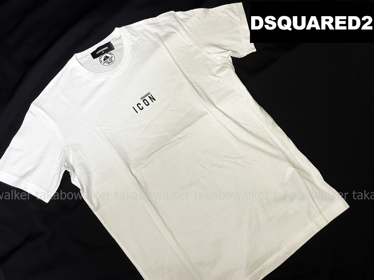 DSQUARED2　ディースクエアード　ICON Tシャツ (M)　[5]_画像1