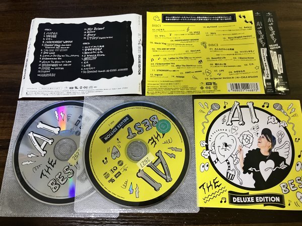 THE BEST-DELUXE EDITION AI CD アルバム　2枚組　アルバム　即決　送料200円　921_画像1
