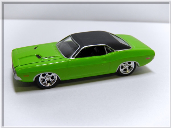 絶版 グリーンライト greenlight 1/64 'Zine Machines Series 1 1970 Dodge Challenger ダッジ チャレンジャー_画像6