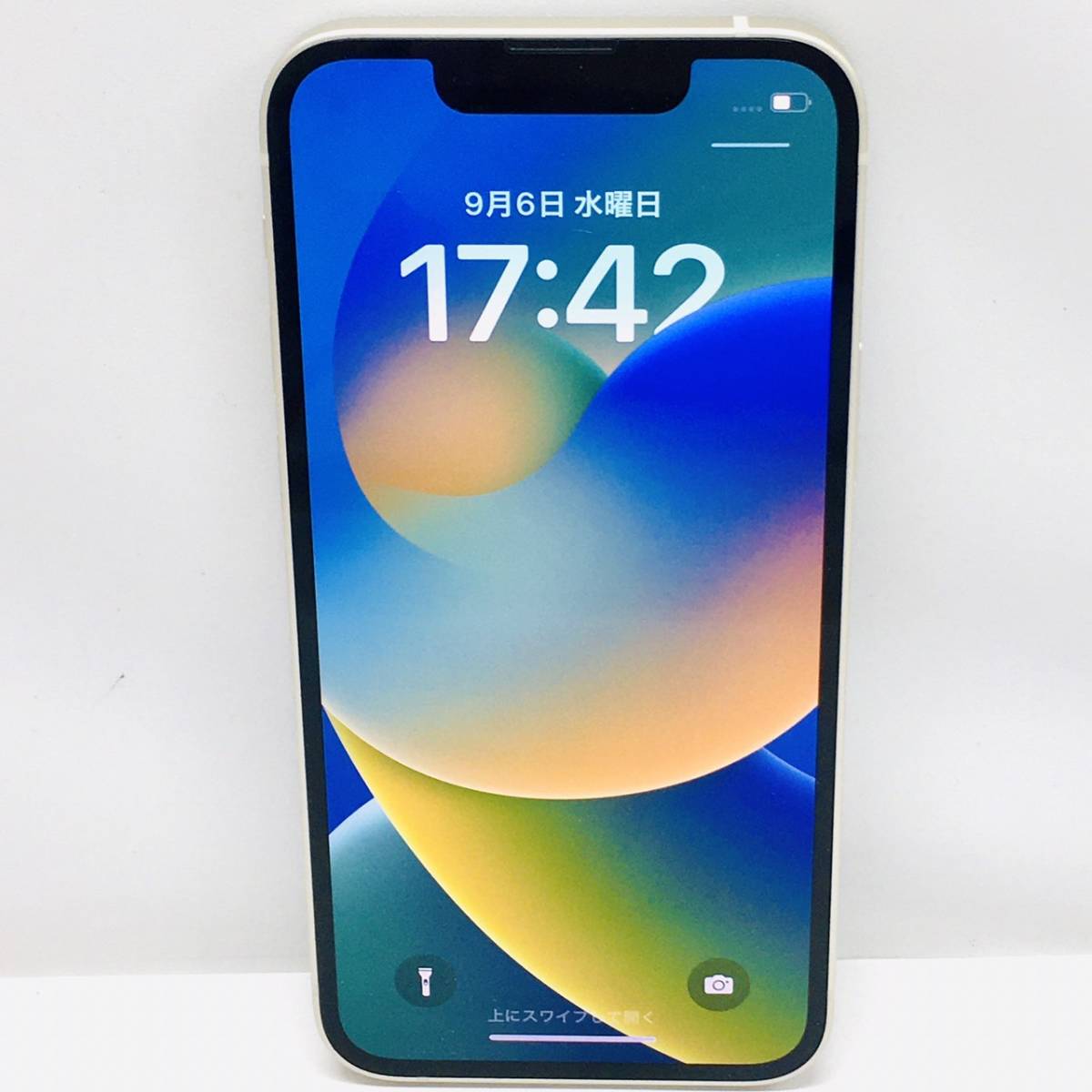 1円~ 良品☆Apple iPhone13mini スターライト 128GB 本体 MLJE3J/A