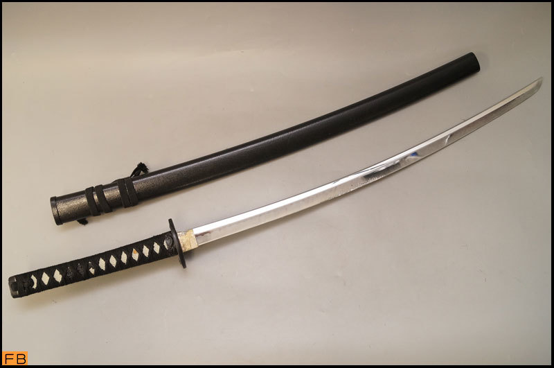 税込◆模造刀◆武具 日本刀 全長 約99cm 刃 約73cm 刀装具-8198