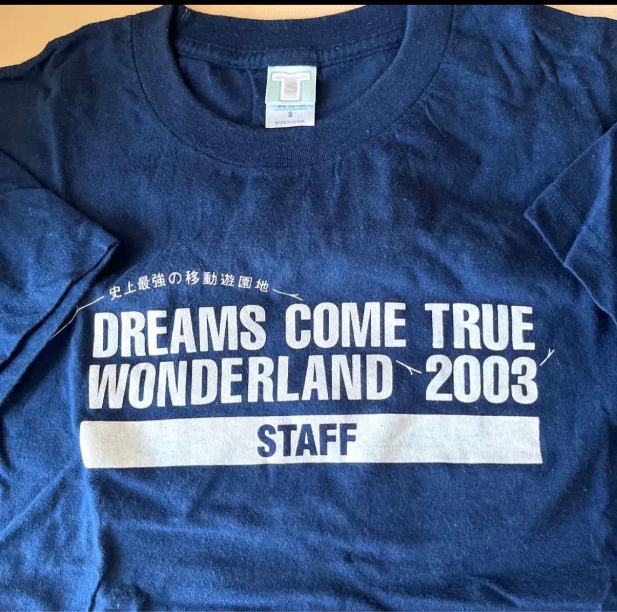 【非売品】DREAMS COME TRUEツアー2003 STAFF限定Tシャツ レア　貴重