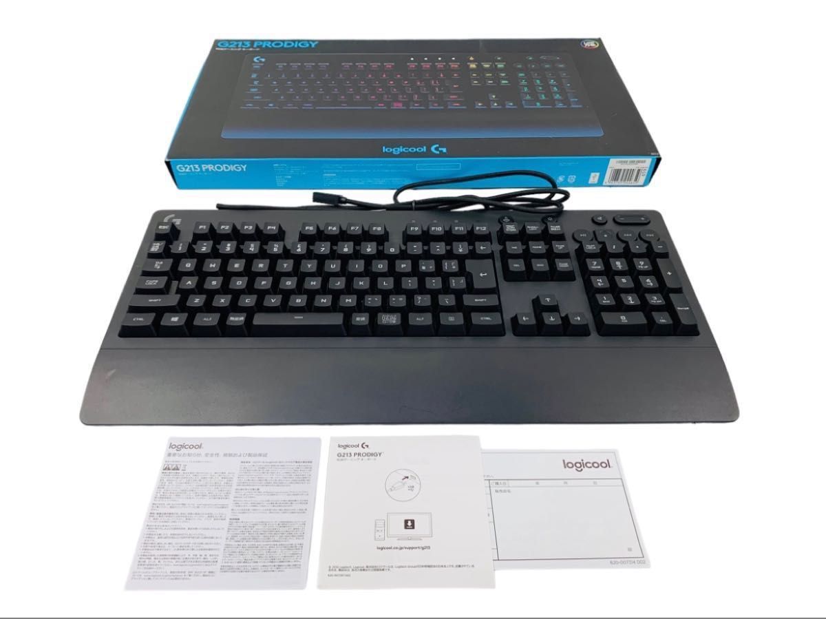 定番人気！ 【美品】ロジクール G213 Prodigy RGB Gaming Keyboard