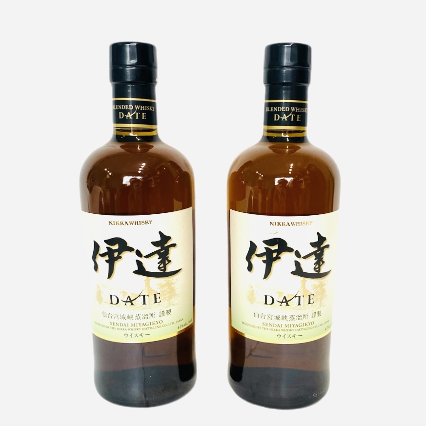宮城県限定発送】未開栓 NIKKA ニッカ DATE 伊達 ウイスキー 2本セット