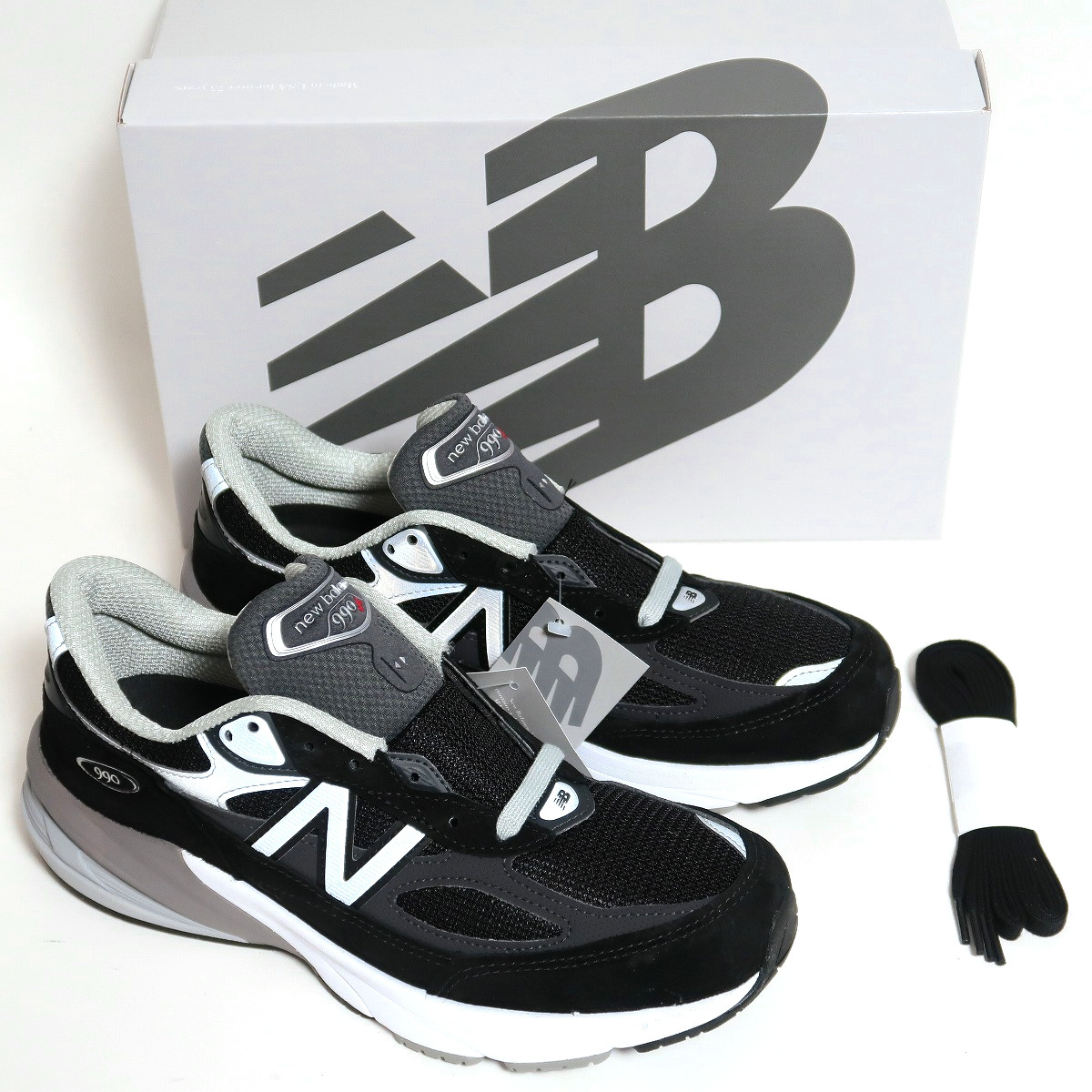 27.5 USA製New Balance M990 V6 BK6 スニーカーニューバランス－日本