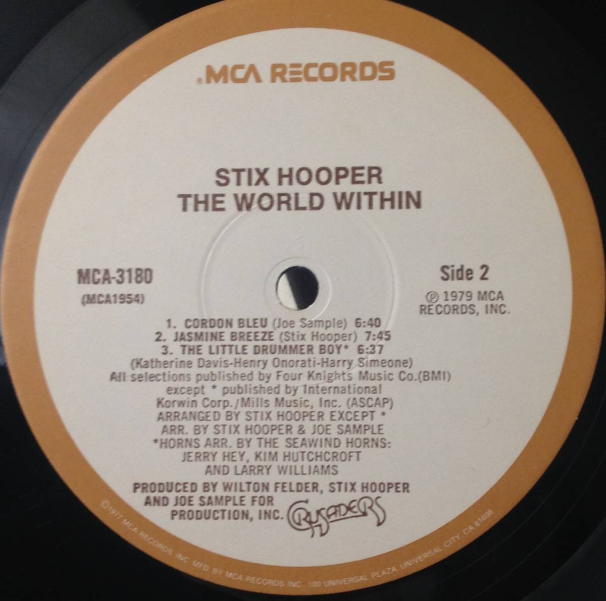 【LP】STIX HOOPER / THE WORLD WITHIN_画像5