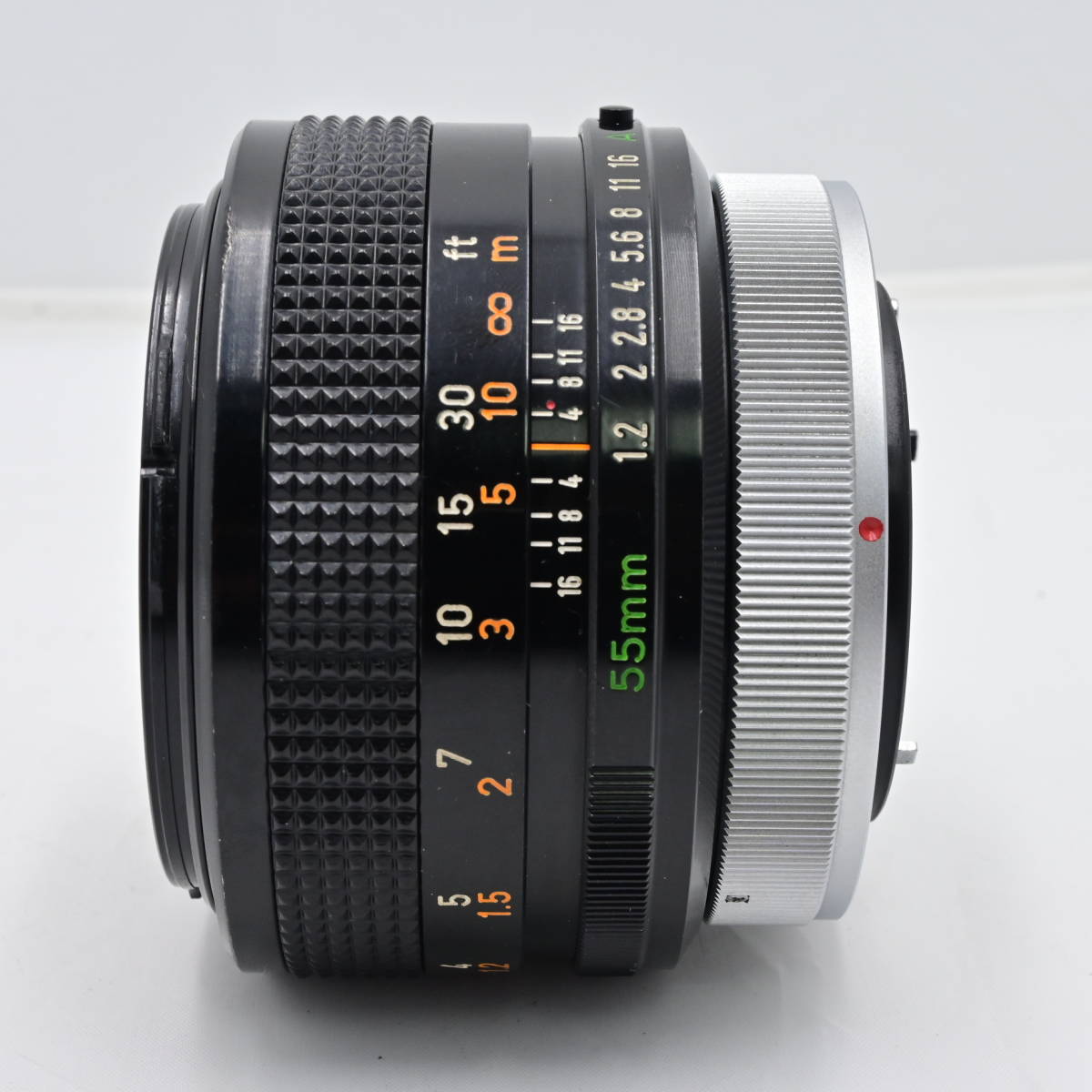 希少品 専門店清掃済 CANON キヤノン FD 55mm F1.2 SSC ASPHERICAL アスフェリカル　レンズ_画像5