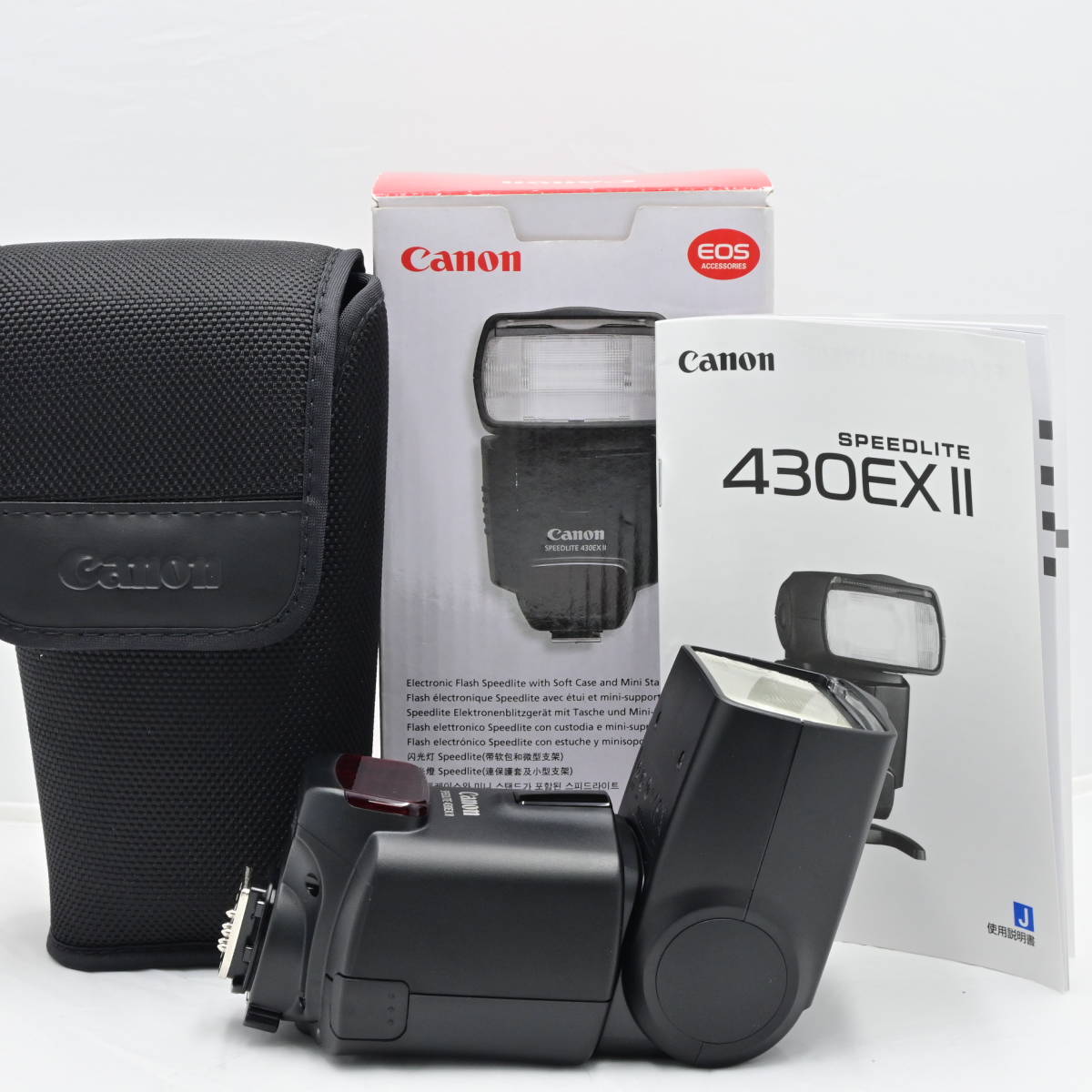 ☆日本の職人技 美品☆ キャノン Canon II 430EX スピードライト