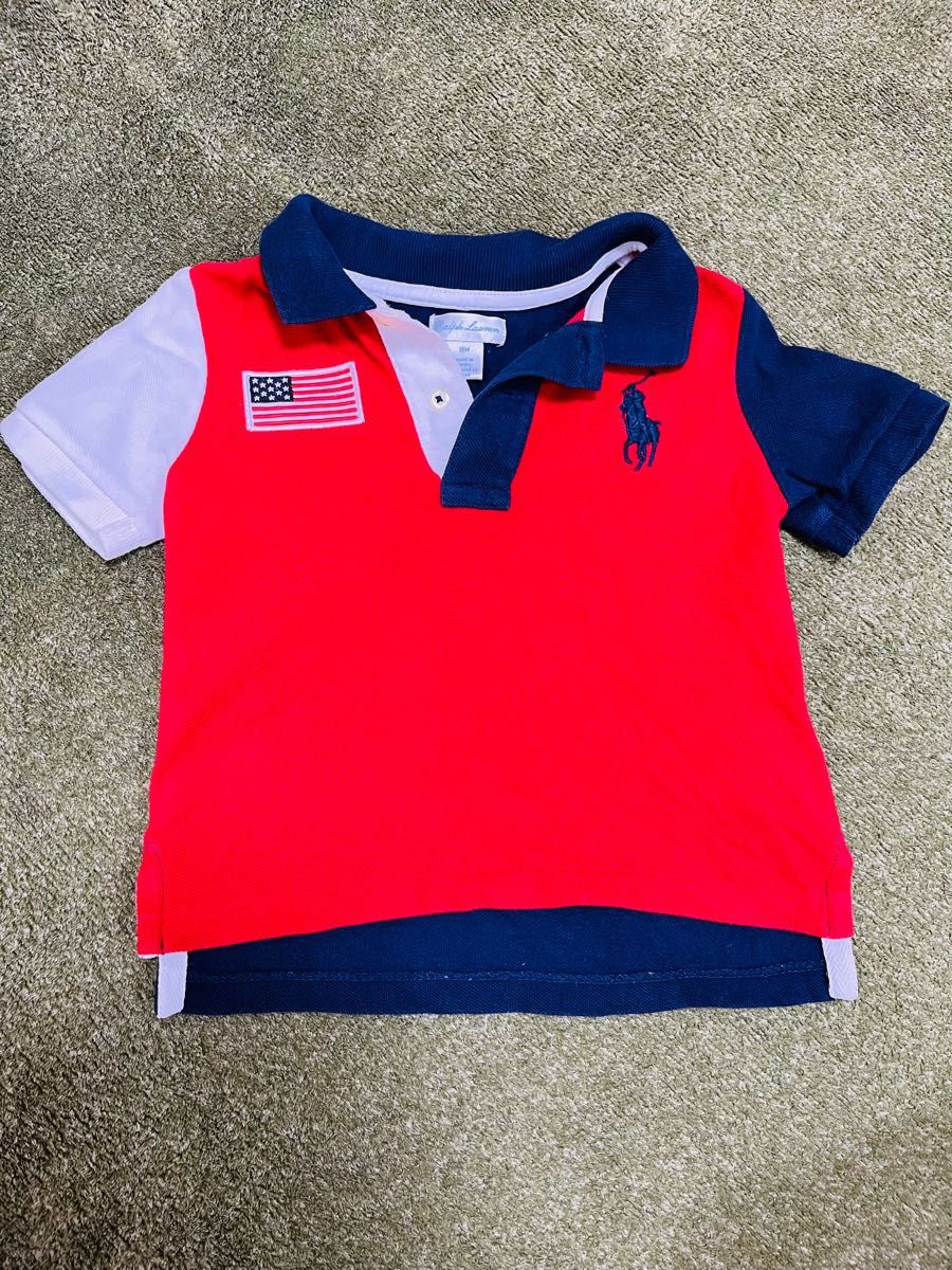 POLO RALPH LAUREN ラルフ ポロシャツ ビッグポニー 18M ラルフローレン キッズ 子供服 ポロラルフローレン