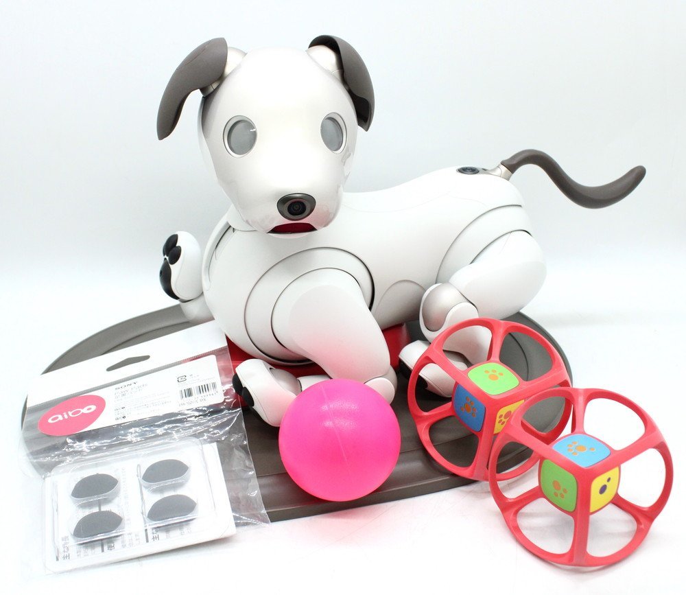 良品 ソニー アイボ ERS-1000 ボール サイコロ 足裏パッドセット AIBO