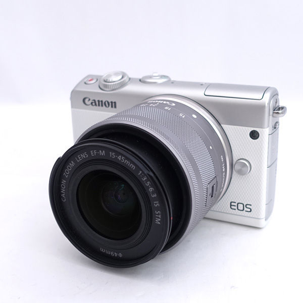 ☆ キヤノン ミラーレスカメラ EOS M100 レンズキット ホワイト EOS