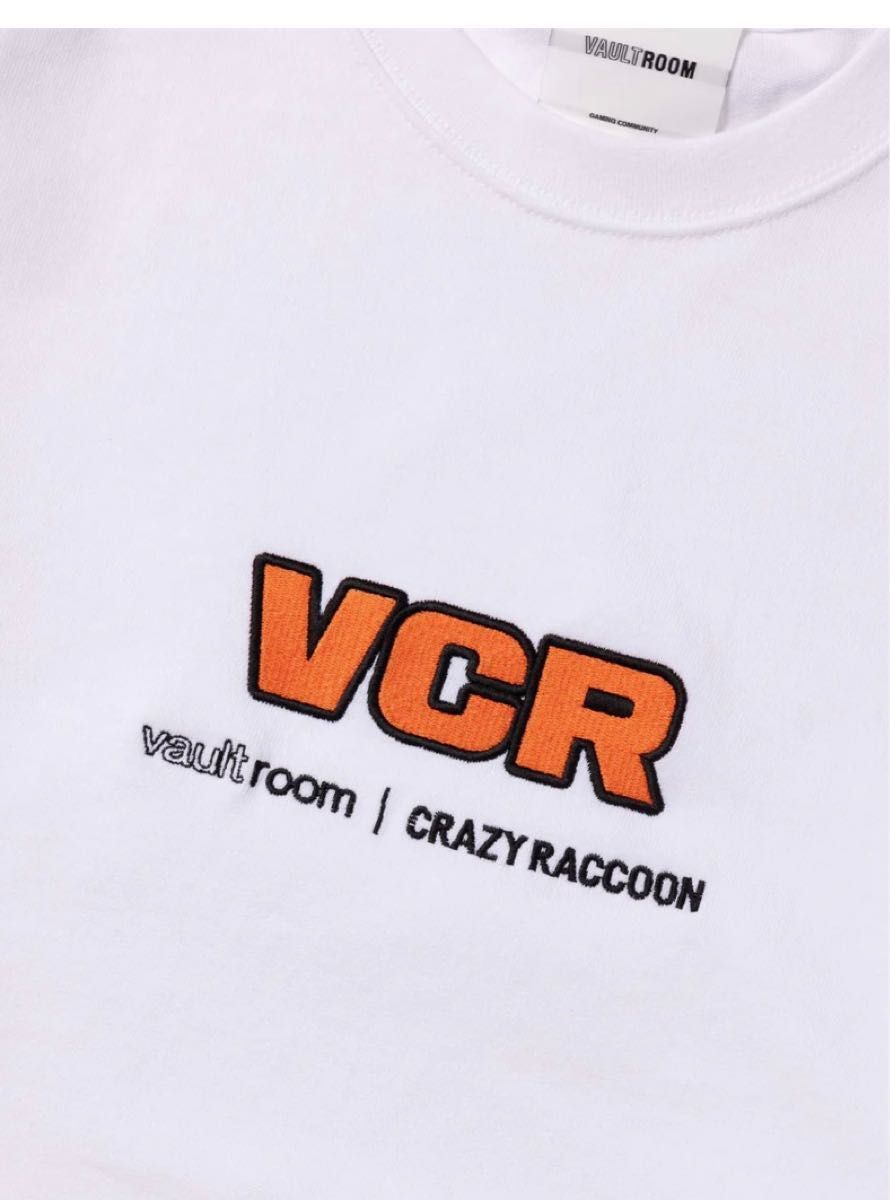 Vaultroom VCR TEE / WHT Lサイズ