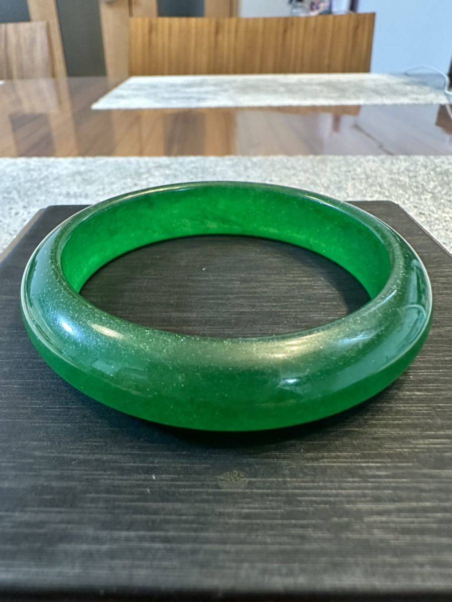 G-234.. браслет изысканный зеленый амулет счастливый случай рука колесо внутренний диаметр 60mm