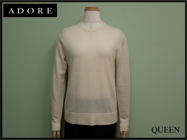 ADORE cashmere sweater *38* Adore / cashmere 100%/ knitted /23*9*4-7