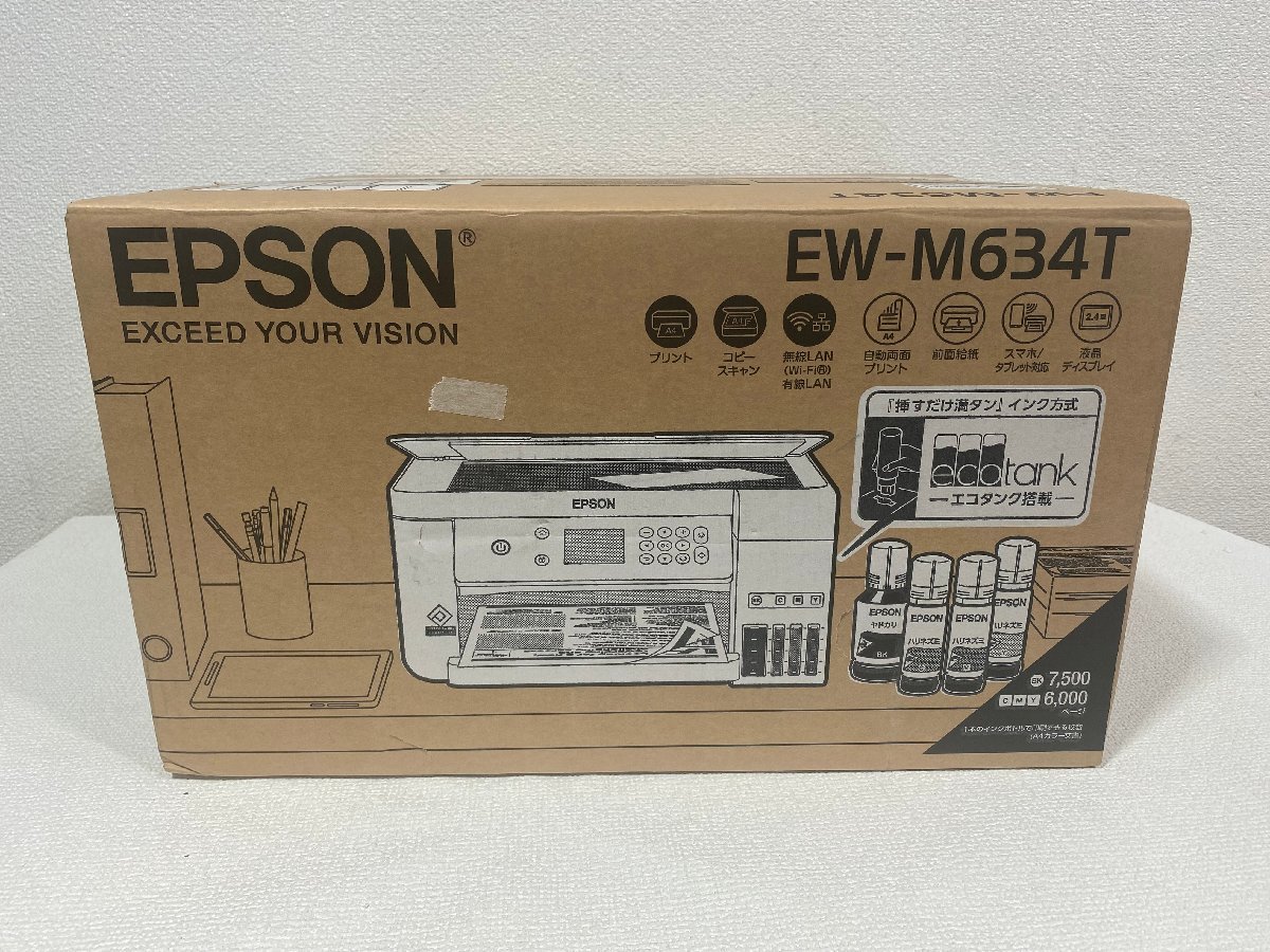 最新デザインの 【1円スタート・未使用品】埼玉発 EPSON EW-M634T