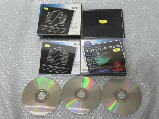 CD/3枚組/Richard Wagner リヒャルト・ワーグナー/KARL BOHM カール・ベーム/TRISTAN UND ISOLDE トリスタンとイゾルデの画像2