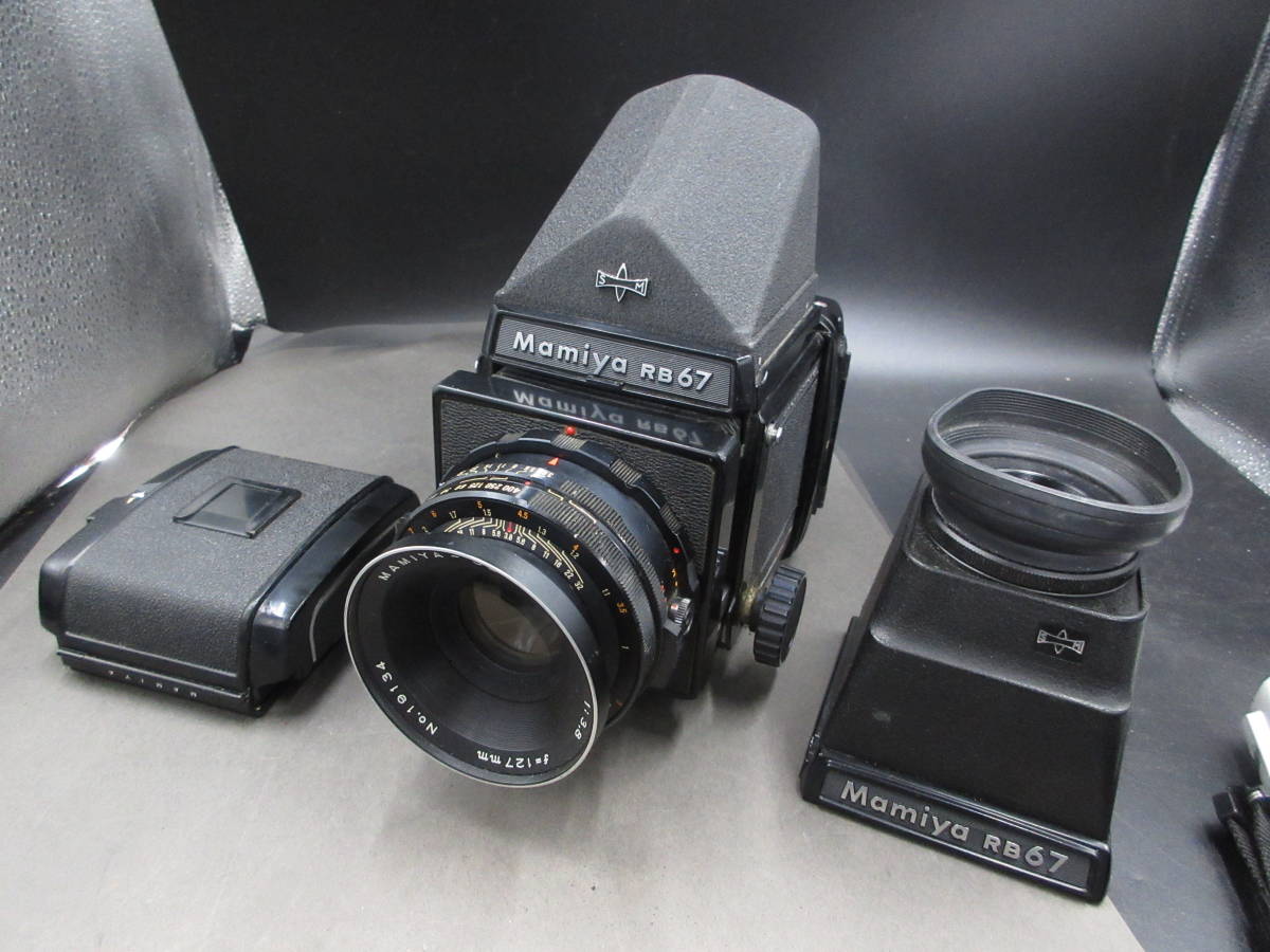 美品 完動 MAMIYA マミヤ RB67 Pro ボディ + MAMIYA-SEKOR 127mm F3.8+