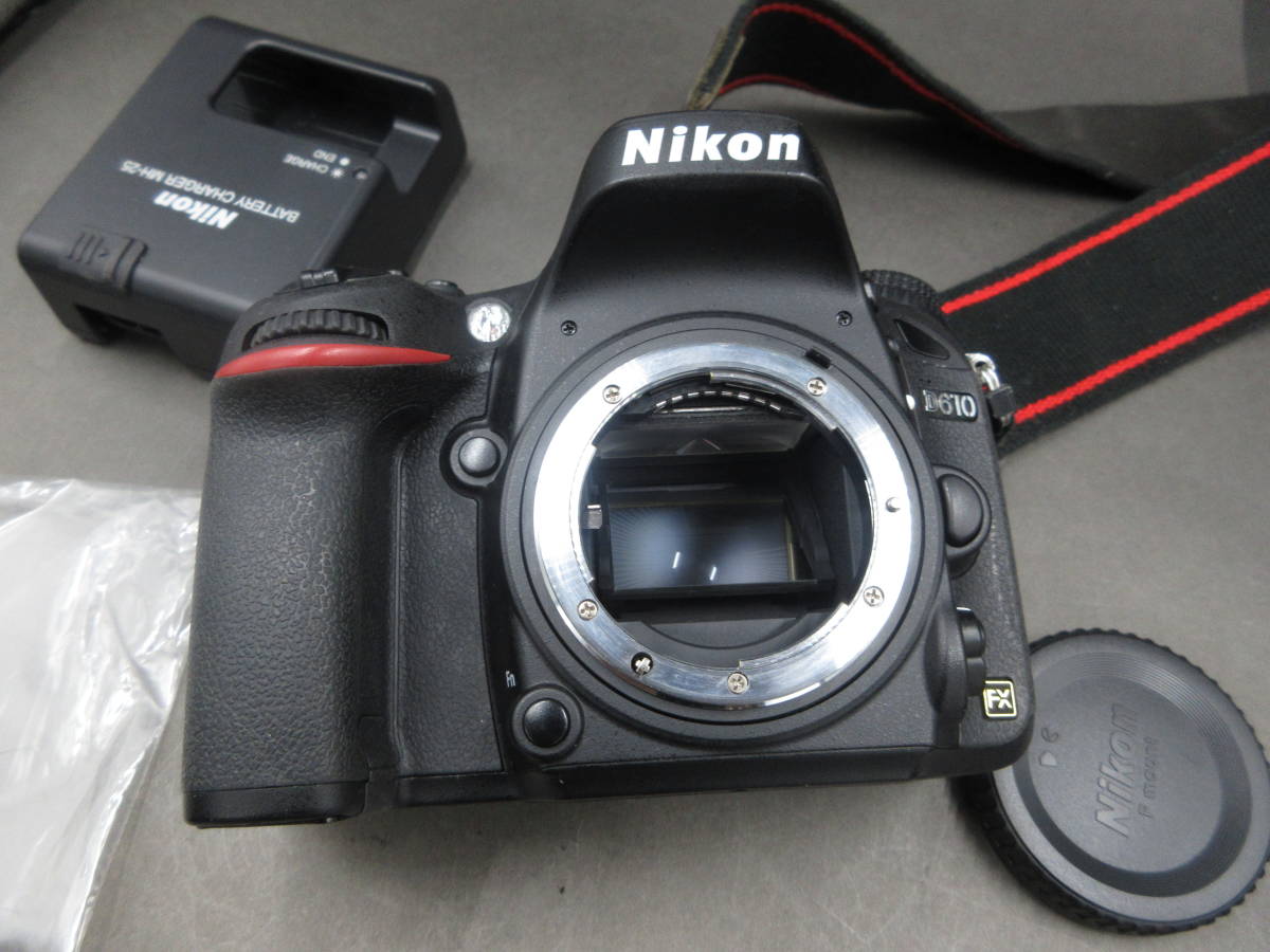 衝撃特価 完動 美品 24.3MP フルサイズデジタル一眼 D610 Nikon ニコン