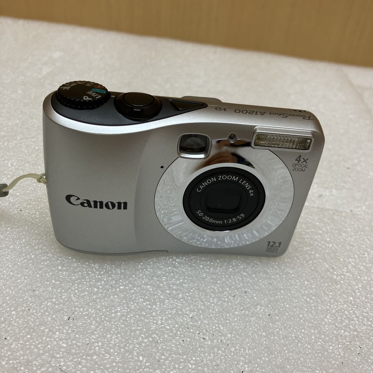 XL8063 【美品】 【便利な電池で使用可】キャノン Canon PowerShot A1200 4x コンパクトデジタルカメラ